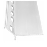 Listwa Schodowa Aluminium Typ V 2m DRENAŻ Surowa wykończenie schodów