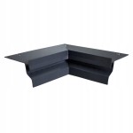 Narożnik Aluminiowy Okapowy AlexProfil K250 Antracyt 90° wew.