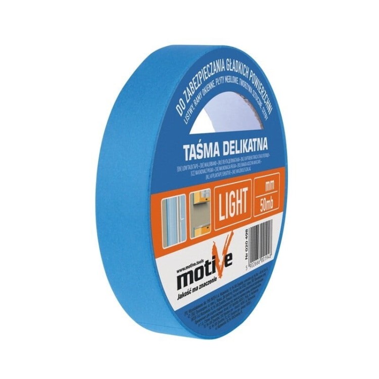 Taśma malarska MOTIVE Light delikatna 30mm50m.jpg