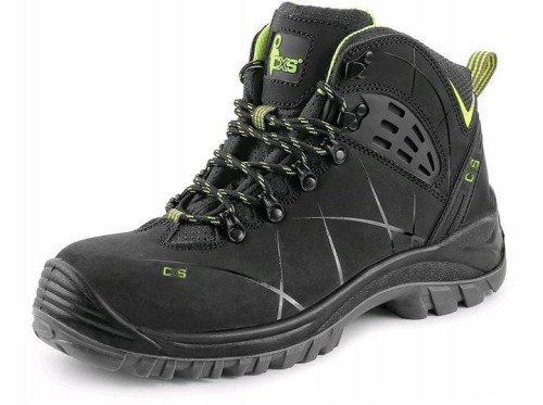 Trzewik CXS Universe Meteor S3S PU-guma Czarno-Zielone (1).jpg