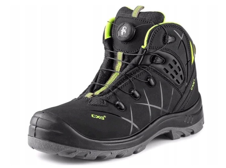 Trzewik CXS UNIVERSE STRATUS S3S PU-guma Czarno-Zielone (1).jpg