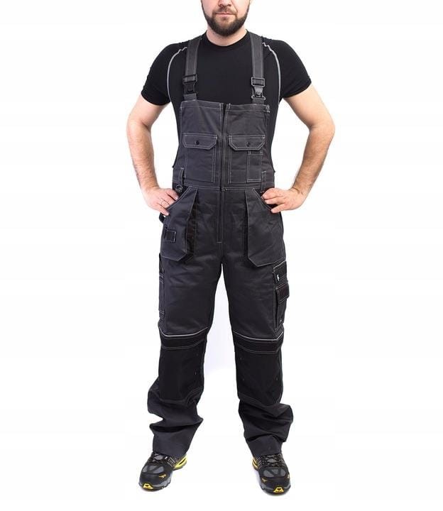 Ogrodniczki CXS ORION KRYSTOF Szaro-Czarne (6).jpg