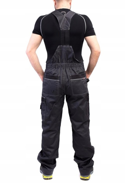 Ogrodniczki CXS ORION KRYSTOF Szaro-Czarne (10).jpg